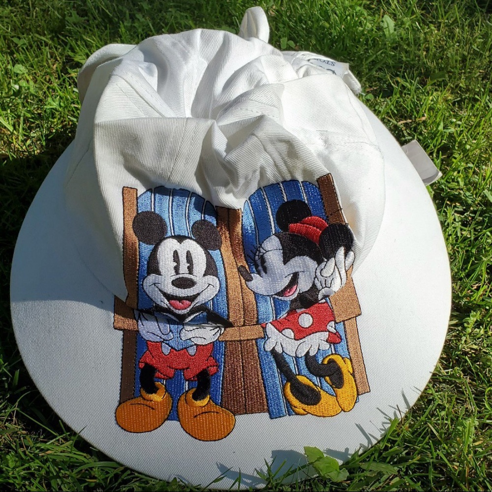 Mickey & Minnie Visor-style Beach Hat